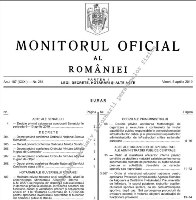 official monitor